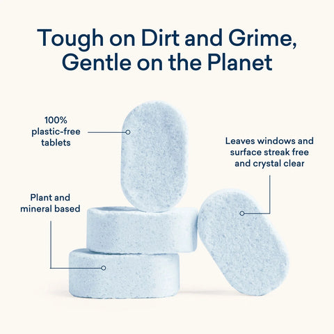 Glass + Mirror Cleaner Tablet Refills