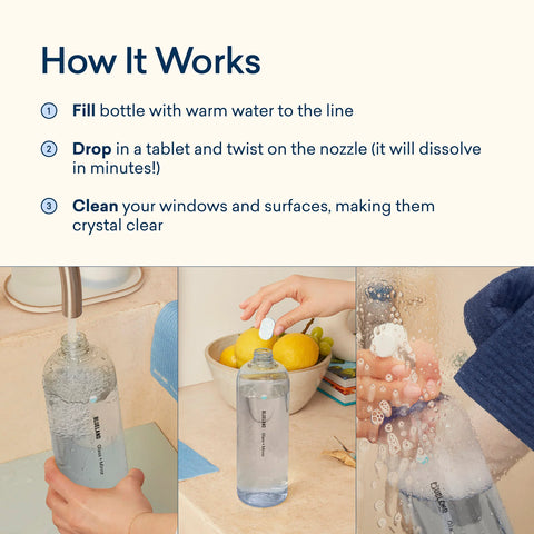 Glass + Mirror Cleaner Starter Set